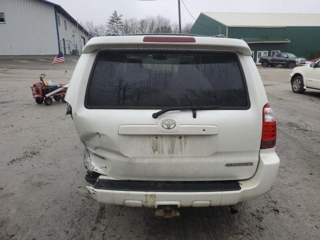 JTEBU14R18K035184 - 2008 TOYOTA 4RUNNER SR5 WHITE photo 6