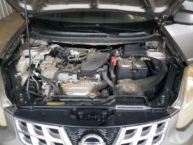 JN8AS5MT1DW501695 - 2013 NISSAN ROGUE S GRAY photo 12