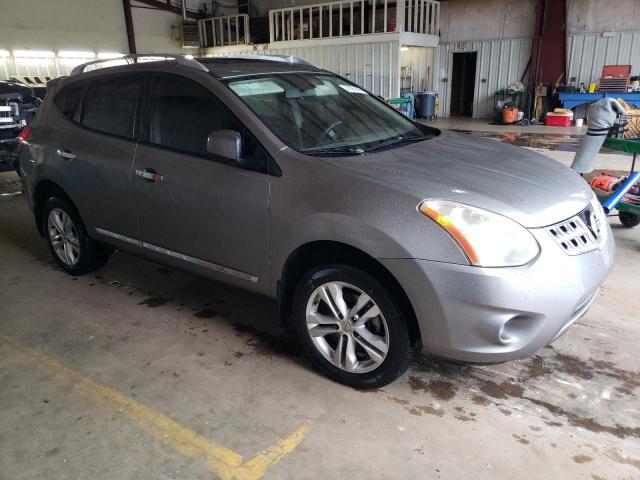 JN8AS5MT1DW501695 - 2013 NISSAN ROGUE S GRAY photo 4