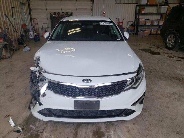 5XXGT4L31KG326684 - 2019 KIA OPTIMA LX WHITE photo 5