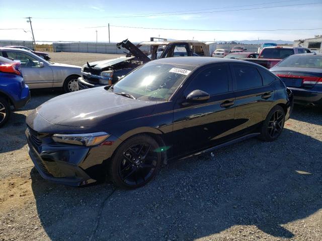 2HGFE2F58NH601980 - 2022 HONDA CIVIC SPORT შავი ფოტო 1