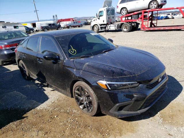 2HGFE2F58NH601980 - 2022 HONDA CIVIC SPORT შავი ფოტო 4