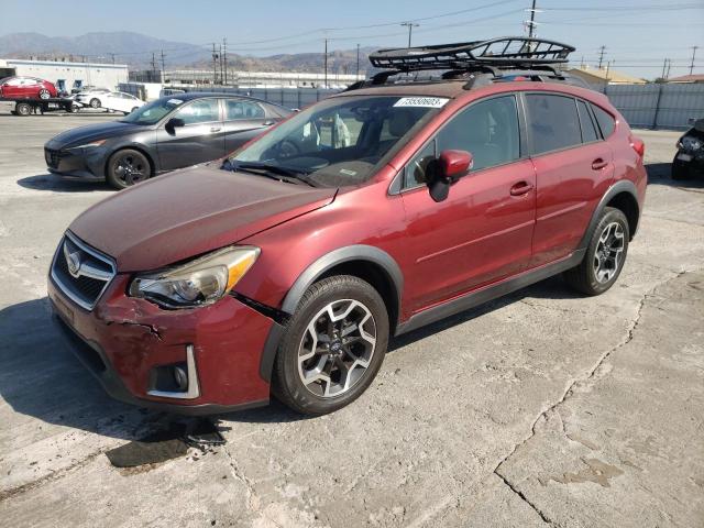 JF2GPAKC0H8220292 - 2017 SUBARU CROSSTREK LIMITED BURGUNDY photo 1