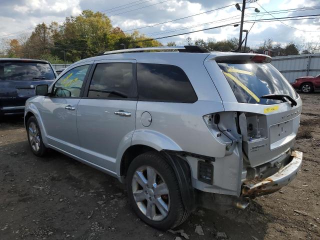 3D4PH3FG2BT516950 - 2011 DODGE JOURNEY CREW SILVER photo 2