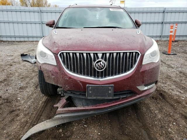 5GAKVBKD5GJ218902 - 2016 BUICK ENCLAVE MAROON photo 5