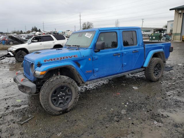 1C6JJTEG0ML557348 - 2021 JEEP GLADIATOR MOJAVE BLUE photo 1