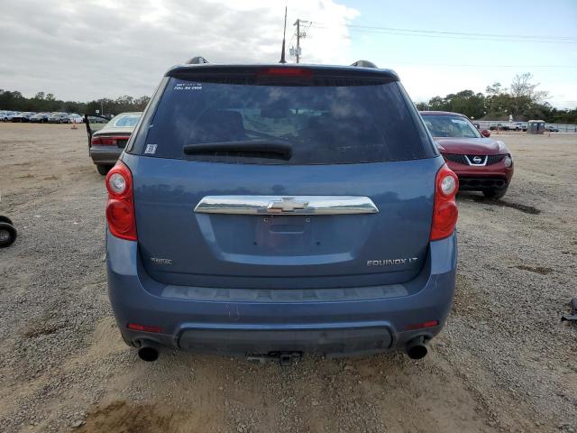 2CNFLPE5XB6372644 - 2011 CHEVROLET EQUINOX LT BLUE photo 6