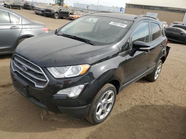 MAJ6S3GL5NC458764 - 2022 FORD ECOSPORT SE 黑色 照片 1