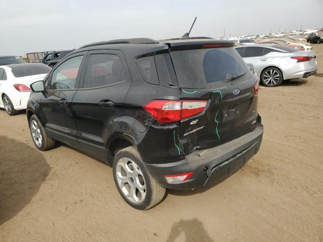 MAJ6S3GL5NC458764 - 2022 FORD ECOSPORT SE 黑色 照片 2