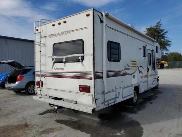 1FDKE30S7VHB58224 - 1998 SHAS CAMPER E350 CUTAWAY VAN WHITE photo 4