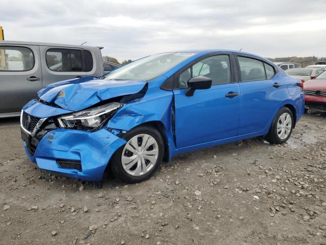 3N1CN8DV7LL837132 - 2020 NISSAN VERSA S BLUE photo 1