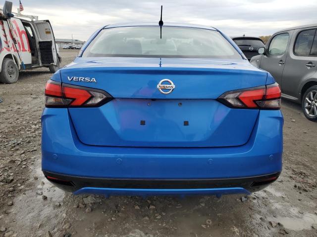 3N1CN8DV7LL837132 - 2020 NISSAN VERSA S BLUE photo 6