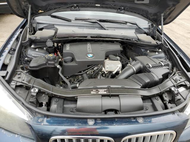 WBAVM1C56FVW57773 - 2015 BMW X1 SDRIVE28I BLUE photo 12