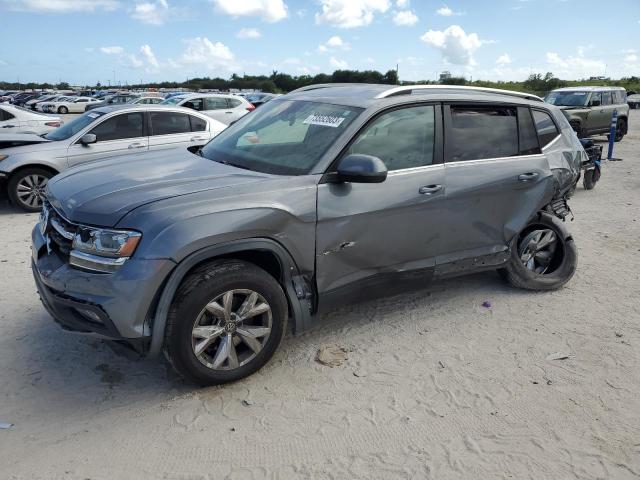 1V2DR2CA5KC599596 - 2019 VOLKSWAGEN ATLAS SE SILVER photo 1