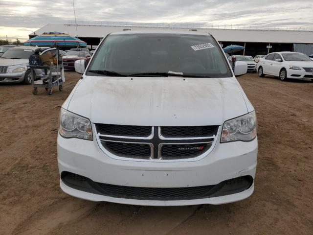 2C4RDGCG3ER430101 - 2014 DODGE GRAND CARA SXT WHITE photo 5