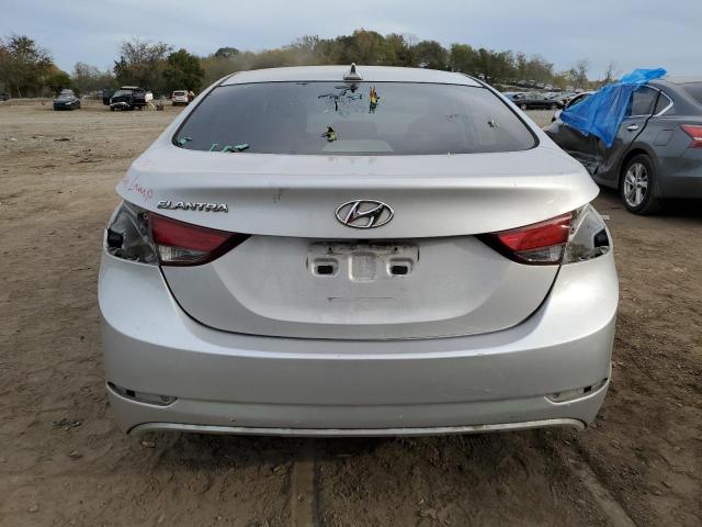 5NPDH4AE1FH570175 - 2015 HYUNDAI ELANTRA SE SILVER photo 6