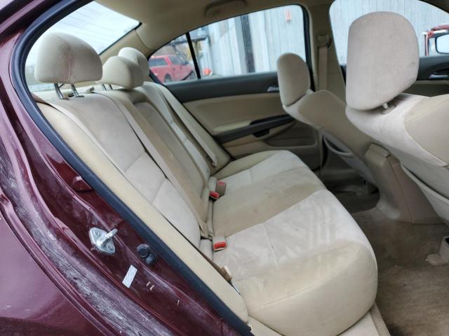 1HGCP2F47AA000377 - 2010 HONDA ACCORD LXP BURGUNDY photo 10