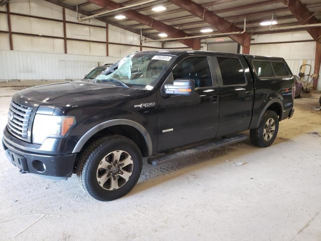 1FTFW1ET2BFC08737 - 2011 FORD F150 SUPERCREW BLACK photo 1