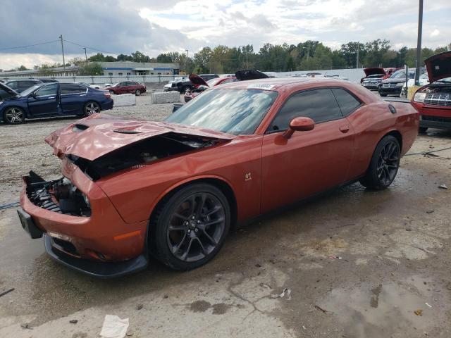 2C3CDZFJ6MH631752 - 2021 DODGE CHALLENGER R/T SCAT PACK ORANGE photo 1