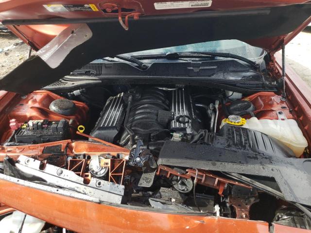 2C3CDZFJ6MH631752 - 2021 DODGE CHALLENGER R/T SCAT PACK ORANGE photo 11