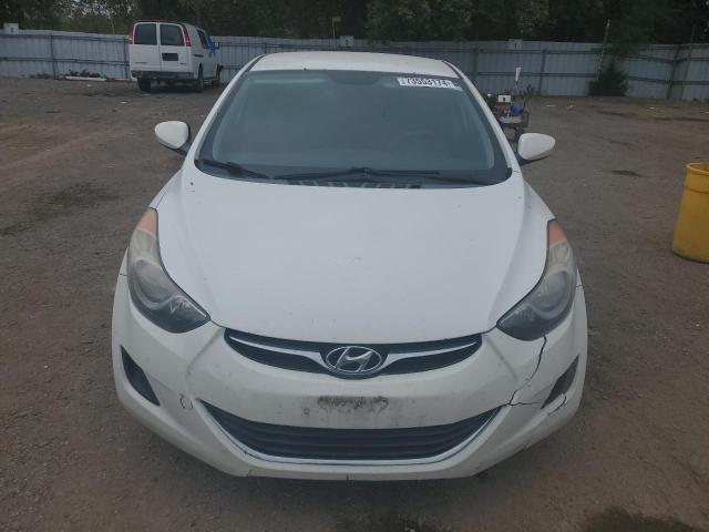 5NPDH4AE6DH363679 - 2013 HYUNDAI ELANTRA GLS WHITE photo 5