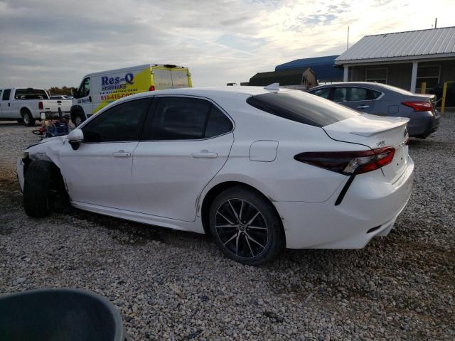 4T1T11AK4PU081938 - 2023 TOYOTA CAMRY SE NIGHT SHADE WHITE photo 2