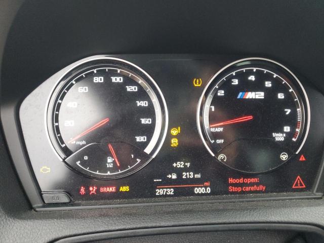 WBS2U7C04L7G07446 - 2020 BMW M2 COMPETITION Чорний фото 9