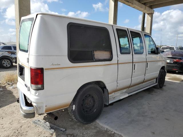 1FDRE14241HB71729 - 2001 FORD ECONOLINE E150 VAN WHITE photo 3