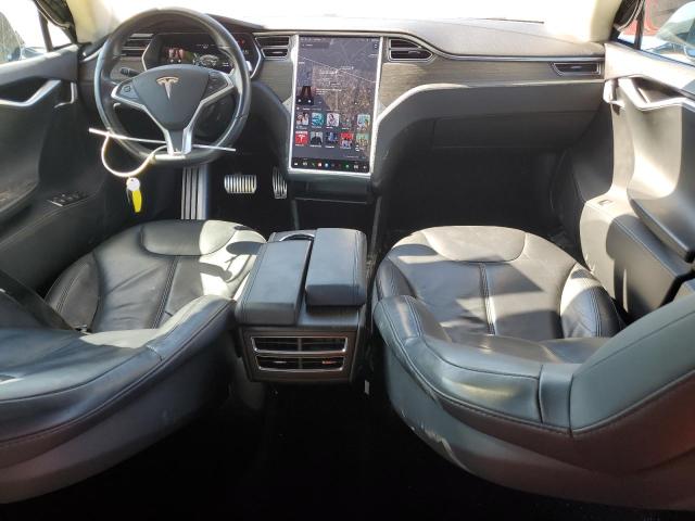 5YJSA1H12EFP40893 - 2014 TESLA MODEL S GRAY photo 8