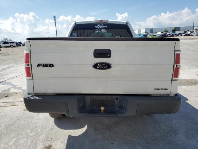 1FTEX1EM3EFC16674 - 2014 FORD F150 SUPER CAB WHITE photo 6