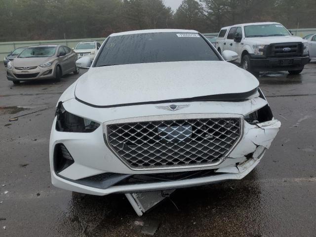 KMTG64LA6MU076203 - 2021 GENESIS G70 WHITE photo 5