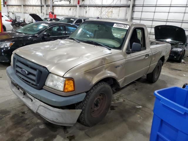 1FTYR10D15PA13646 - 2005 FORD RANGER GOLD photo 1