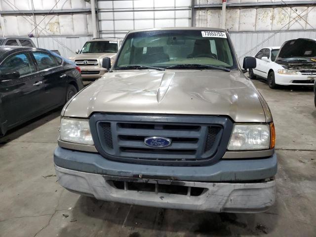 1FTYR10D15PA13646 - 2005 FORD RANGER GOLD photo 5