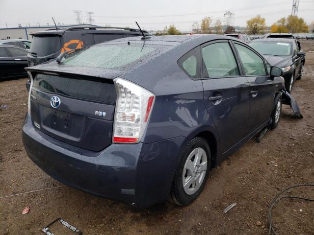 JTDKN3DU3B1408076 - 2011 TOYOTA PRIUS GRAY photo 3