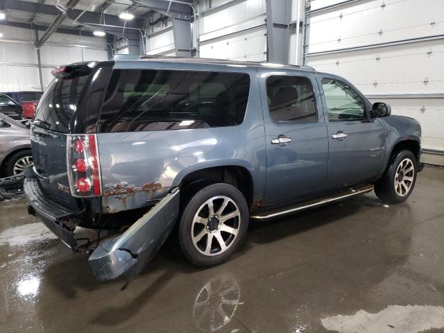 1GKFK66807J282671 - 2007 GMC YUKON XL DENALI BLUE photo 3