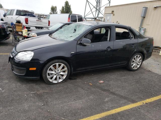 3VWRA7AJXAM025794 - 2010 VOLKSWAGEN JETTA WOLFSBURG BLACK photo 1