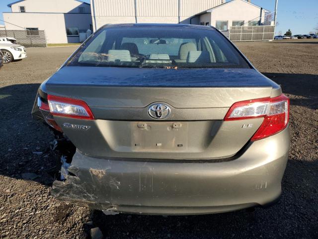 4T1BF1FK0EU735112 - 2014 TOYOTA CAMRY L GRAY photo 6