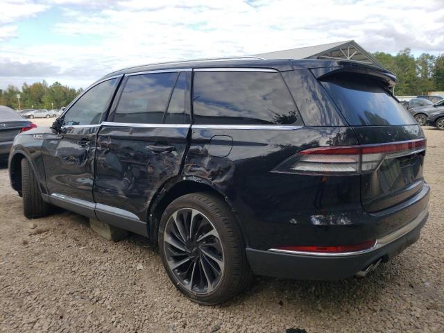 5LM5J7XC0LGL36957 - 2020 LINCOLN AVIATOR RESERVE BLACK photo 2