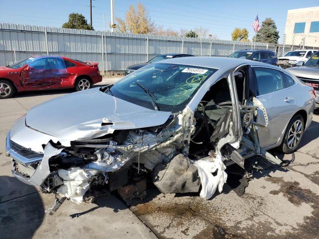 1G1ZD5STXLF046705 - 2020 CHEVROLET MALIBU LT SILVER photo 1