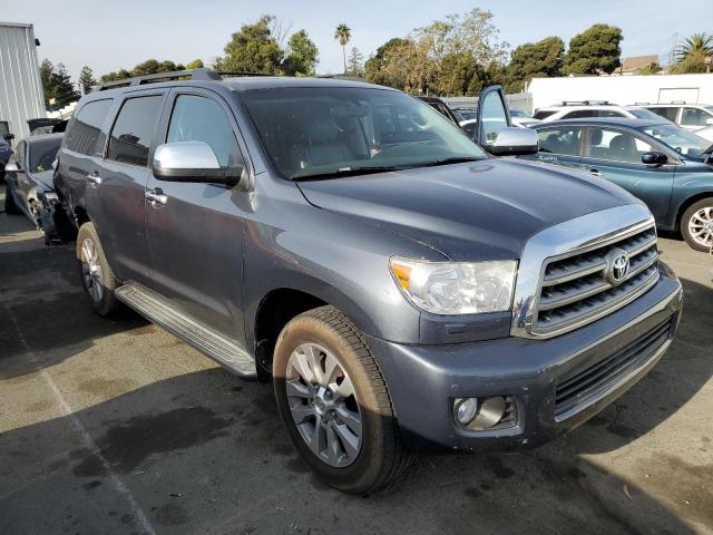 5TDJW5G11AS035434 - 2010 TOYOTA SEQUOIA LIMITED GRAY photo 4