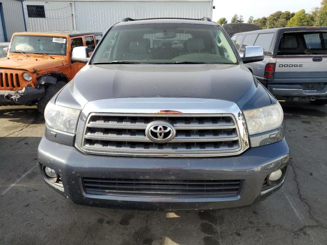 5TDJW5G11AS035434 - 2010 TOYOTA SEQUOIA LIMITED GRAY photo 5