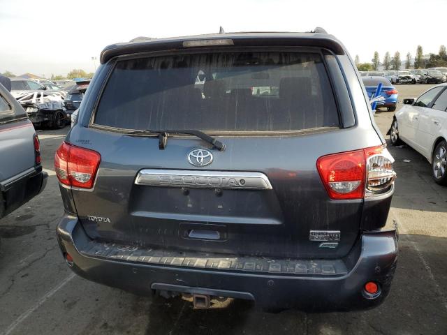 5TDJW5G11AS035434 - 2010 TOYOTA SEQUOIA LIMITED GRAY photo 6