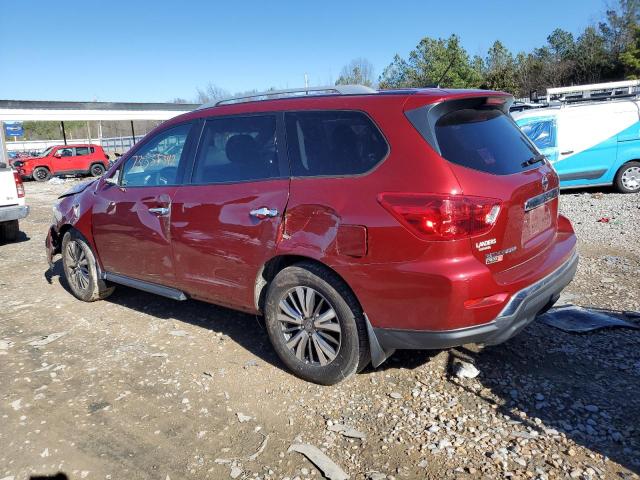 5N1DR2MN0JC677893 - 2018 NISSAN PATHFINDER S MAROON photo 2