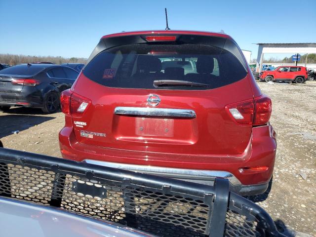 5N1DR2MN0JC677893 - 2018 NISSAN PATHFINDER S MAROON photo 6