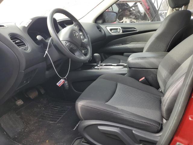 5N1DR2MN0JC677893 - 2018 NISSAN PATHFINDER S MAROON photo 7