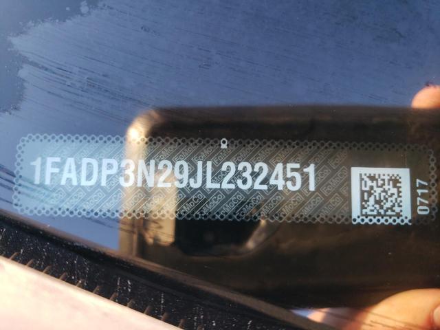 1FADP3N29JL232451 - 2018 FORD FOCUS TITANIUM SILVER photo 12