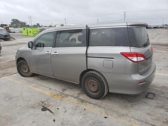 JN8AE2KP8D9071500 - 2013 NISSAN QUEST S GRAY photo 2