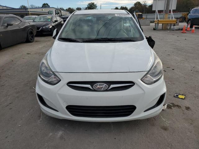 KMHCT5AE2EU158413 - 2014 HYUNDAI ACCENT GLS WHITE photo 5