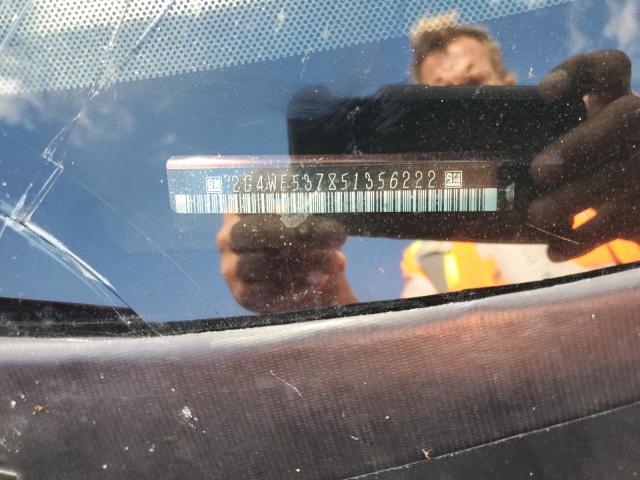 2G4WE537851356222 - 2005 BUICK LACROSSE CXS 栗色 照片 12