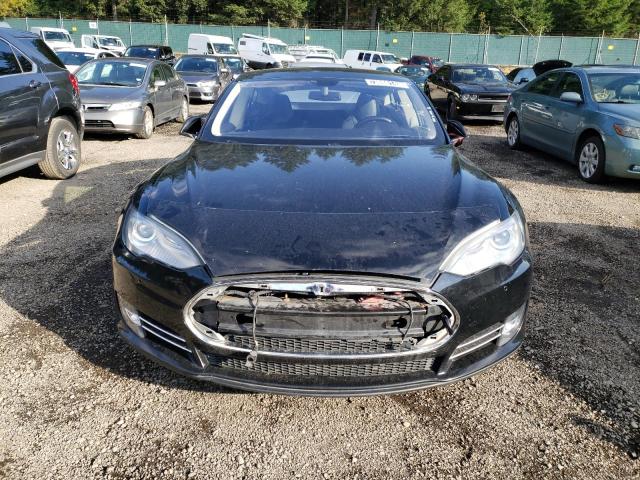 5YJSA1H14EFP42631 - 2014 TESLA MODEL S BLACK photo 5